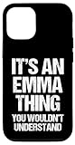 Photo Gallery custodia per iphone 12/12 pro È una cosa emma (non capiresti) - divertente emma Photo Gallery custodia per iphone 12/12 pro È una cosa emma (non capiresti) - divertente emma
