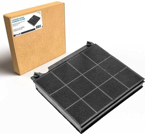 SQOON® Aktivkohlefilter für Dunstabzugshaube, Kohlenstofffilter, Geeignet für Elica, AEG, Electrolux, Whirlpool, Zanussi, Kohlenstofffilter, AMC027 - CHF15/1, Filter für Abzugshaube