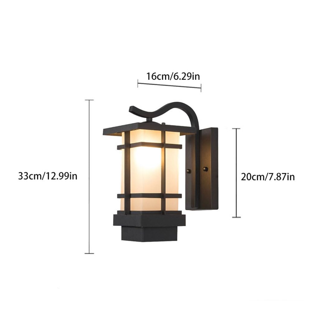 Applique Murale Exterieur Applique extérieure étanche Cour Applique extérieure Villa terrasse Porte Pilier extérieur Balcon Applique Luminaire Exterieur