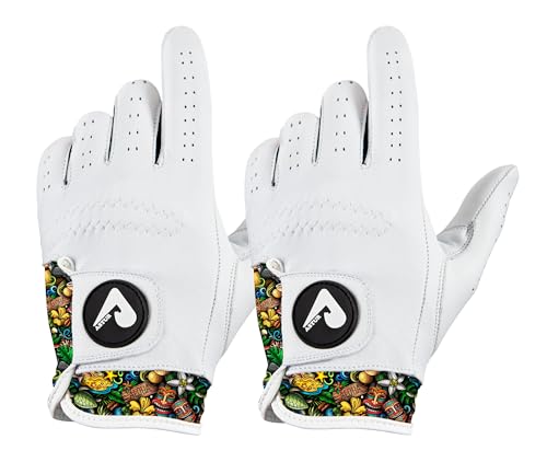 Guantes de golf para hombre mano izquierda idóneos para días soleados de juego y torneo