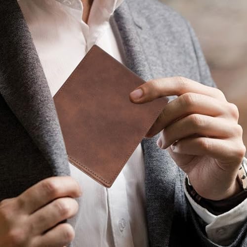 Top Grain Leather Wallet For Men - Ultra Strong Stitching Leather Wallets | Bifold Slim Wallet | Card Holder Pocket For Casual Outings Travel Trips Business Meetings Weekend Getaways Formal Events2