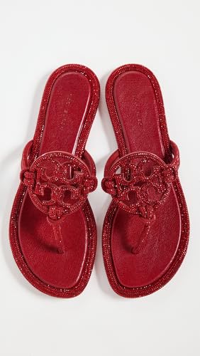 Image of Tory Burch Women's Miller Knotted Pave Sandals