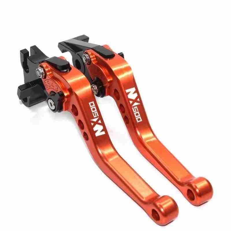 Levier de frein à main de moto réglable et kit d'embrayage court NX500
