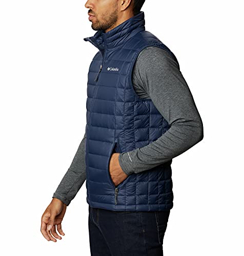 Columbia Men's Voodoo Falls 590 Turbodown Vest, Collegiate Navy, Medium #TOP2