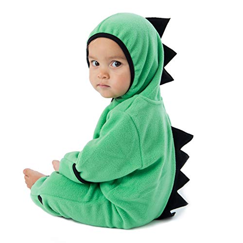Image of Fleece Baby Bunting Bodysuit – Infant One Piece Kids Hooded Romper Outerwear Toddler Jacket