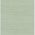 NuWallpaper x Society Social Classic Faux Grasscloth Peel and Stick Wallpaper, Sage Faux Grasscloth Removable Contact Paper for Walls, Self Adhesive Wall Covering for Bedroom Living Room Accent Wall