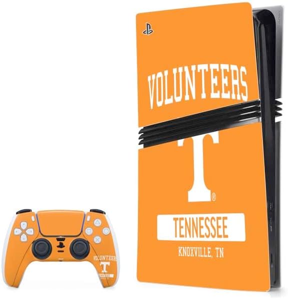 Skinit Decal Gaming Skin Compatible with PS5 Pro Bundle - Officially Licensed University of Tennessee-Knoxville UT Vols Design