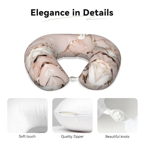 Almohada de poliéster para cuello viaje ajustable miniatura 4
