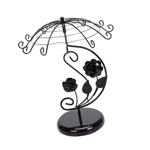 Bijoux Rack Parapluie Stand Bijoux Affichage Boucles d'oreilles Titulaire Organisateur Rack Tour Bijoux Stand