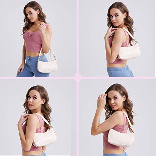Doreamaloe Women Shoulder Bag Retro Crocodile Purse Classic Clutch Shoulder Tote Handbag With Zipper Closure For Women thumb #3