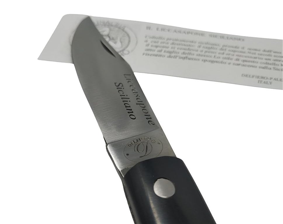 Coltello Liccasapone Siciliano in Corno