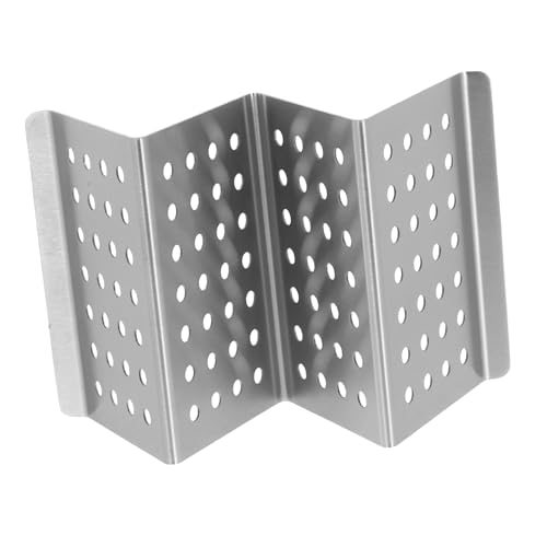 Ciieeo Stainless Steel Taco Rack Stand Wave Design Tortilla Holder for Frying Sushi Sashimi More for Home Cooking Professional Restaurants