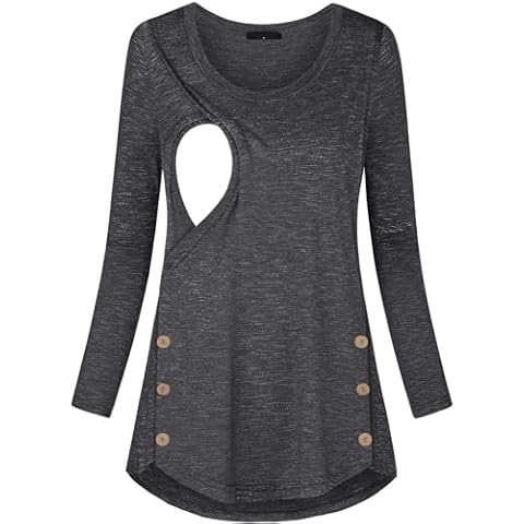connche Quinee Nursing Long Sleeve Tunic Cover