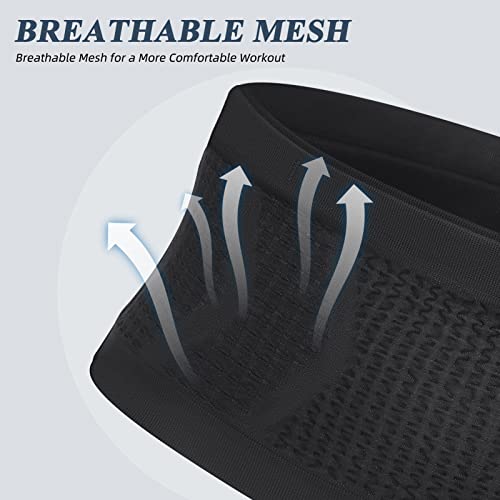 Running Belt For Women, Slim Running Fanny Pack, Knit Breathable Concealed Waist Bag, Running Waist Belt Pack, Running Belt For Phone, Universal Elastic Flip Belt For Women Men #TOP4