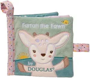 Farrah Fawn Activity Book, Soft & Cuddly, 6" by Douglas