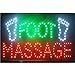 Produktbild CHENXI Blinkende Massage LED Fenster Display Schild Größe 48 x 25 cm Innen + Kette Zum Aufhängen des LED busingess Modern 48 X 25 cm L