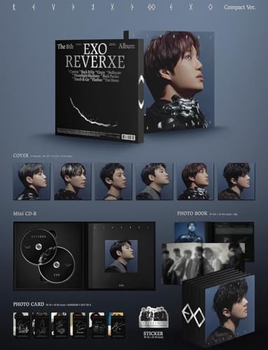EXO REVERXE 8º álbum Compact SUHO Ver. con Photobook y Mini CD 3