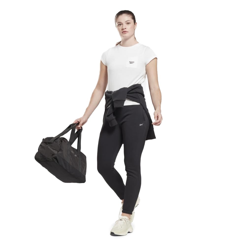 Reebok Women's Black Identity Joggers Sweatpants, Large