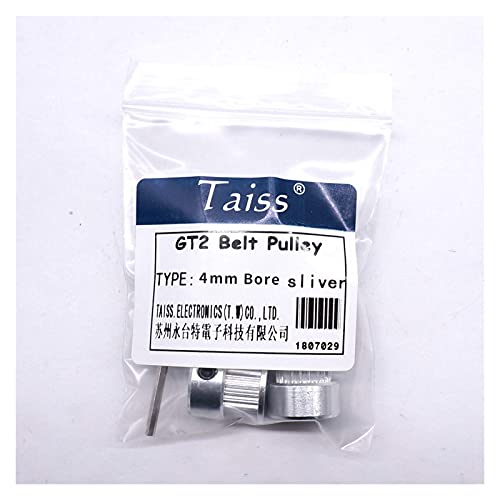 Poleas de correa GT2 20 dientes para impresora 3D aluminio diametro 4mm de SCHIK 8