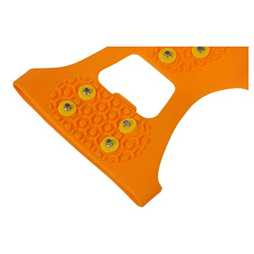 ELECTROPRIMEELECTROPRIME 2X(Pair Ice Snow Shoe Spikes Grips Crampons Cleats Hiking Fishing Climbing V5V2