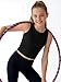 Poroka Girls Tank Tops Kids Athletic Sleeveless Crew Neck Ribbed Knit Casual Workout Crop Tops 5-14Y Black