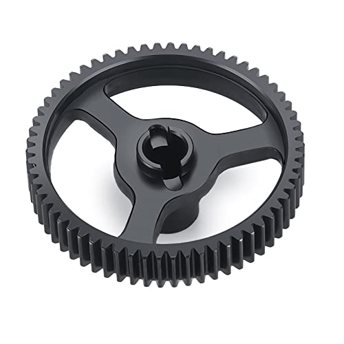 BRKRC Steel Spur Gear 55T/62T 48P Gears for 1/10 Ford Bronco 4-Tec 2.0 Upgrade Parts (62T)