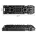 OFF ROAD BOAR Traction Boards, 2 Pcs Recovery Boards with Jack Lift Base, 4WD Recovery Traction Tracks with Bag for Snow, Sand, Mud (Black)