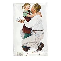 ノーマンロックウェル child on father's 額付き 41iO58a8ZyL._SS200_.jpg