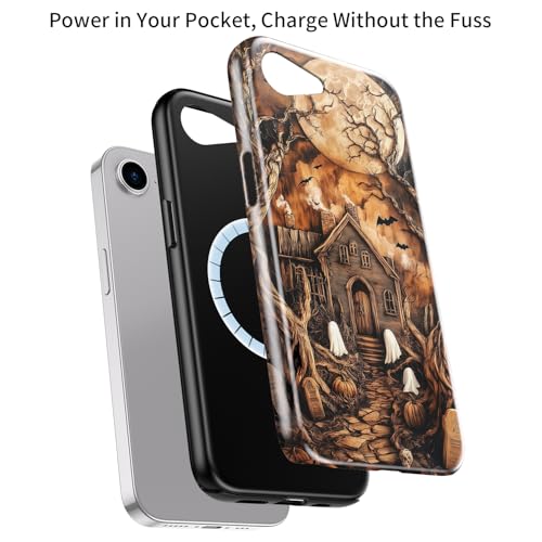 MERRO for iPhone 16e Case,Cute Aesthetic Flower,MagSafe Compatible - image 3