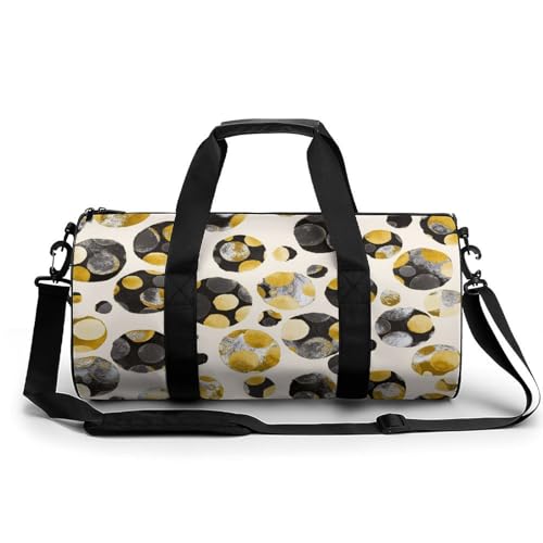 Sac de voyage Noir d'or l'élégance du duffel bag de sport