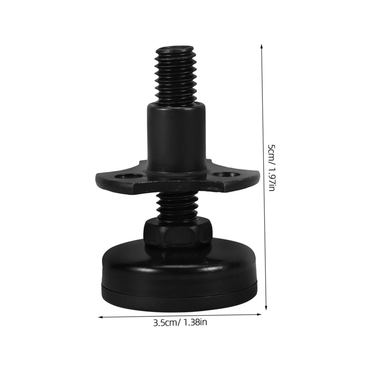 TOBBOMEY 8pcs Adjustable Furniture Levelers Kit Heavy Duty Leveling Feet for Tables Chairs Cabinets Sofas with Felt Pads for Floor Protection Easy Installation Design