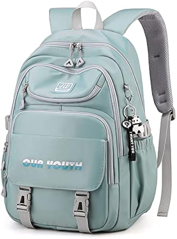 Mochila Impermeável Feminina Escolar Fashion,Mochilas Para Notebook, Ornamento Panda de cortesia, Azul em oferta na Shopee Mochila Impermeável Feminina Escolar Fashion,Mochilas Para Notebook, Ornamento Panda de cortesia, Azul em oferta na Shopee