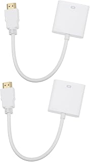 Hemobllo 2Pcs Cabo Vga Adaptador De Cabo De Vídeo Para Cabo Adaptador Multifuncional De Saída Conversor De Vídeo Conversor Vga Adaptador Vga Conversor De Vídeo Vga Linha De Conversão
