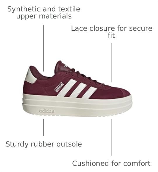 Image of adidas Women's Vl Court Bold Sneaker