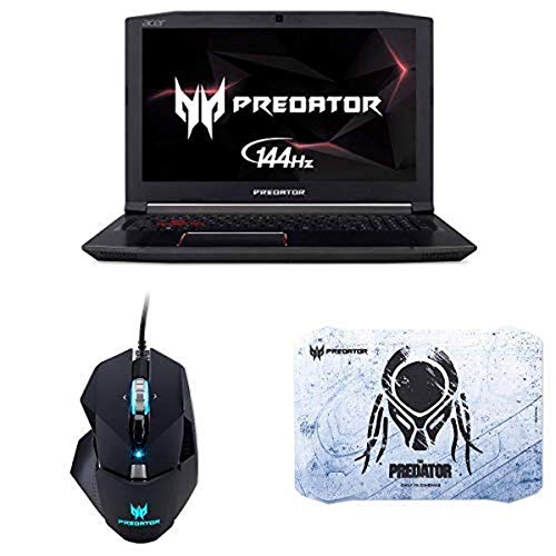 Acer Predator Helios 300 Gaming Laptop Pc, 15.6" & Acer Predator Cestus 510 Rgb Gaming Mouse With Acer Mousepad - The Predator From Fox #TOP5