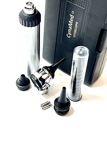 Cynamed SS-OTO-01 Otoscope Set Ent Diagnostic Instruments Plus 2 Free Replacement Bulb Cynamed thumb #3