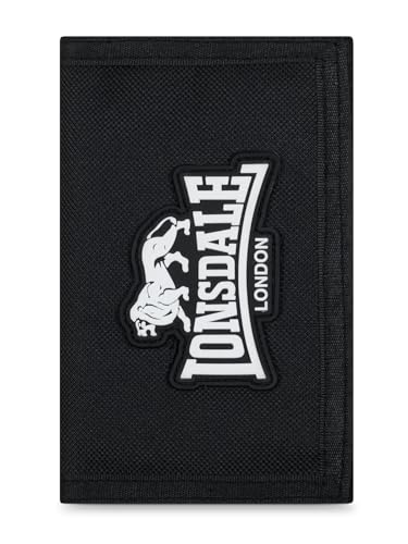 Lonsdale Arnfield, Portefeuille Mixte, Noir/Blanc, Taille Unique