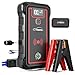 Produktbild YABER Jump Starter Power Pack, 12V Car Battery Booster Jump Starter Peak 4000A 23800mAh (All Gas/8.0L Diesel) Portable Jump Starter with 10W Wireless Charger, 4 LED Modes, USB Fast Charge & LCD Screen