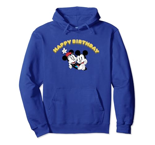 Hoodie anniversaire Mickey et Minnie Mouse cadeau idéal pour fans