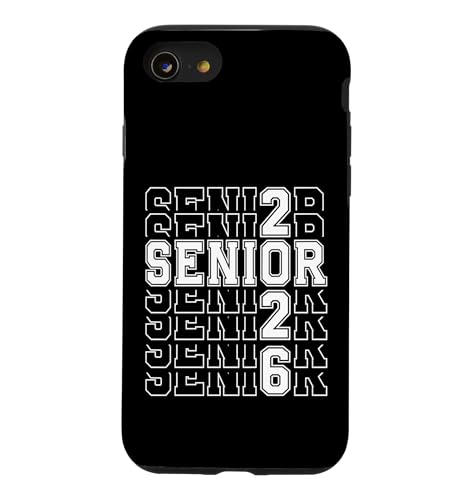 Carcasa para iPhone SE (2020) / 7/8 Senior 2026 Clase Graduación Año Colegiado
