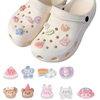 GXGM 10 Piezas Adornos para Zapatos, Adornos para Zapatos de