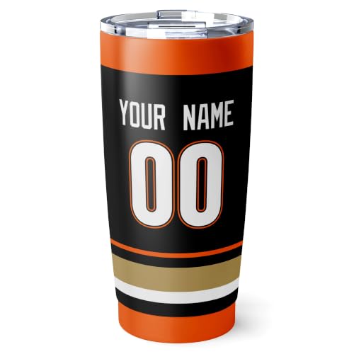 Image of ANTKING Anaheim Tumbler 20oz Custom Name Number Travel Mug Gifts | Stainless Steel Insulated Coffee Cup for Men Women
