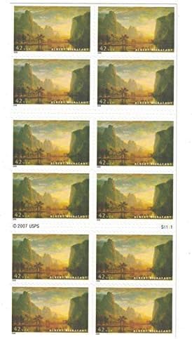 YOSEMITE VALLEY - ALBERT BIERSTADT #4346 Booklet of 20 x 42¢ US postage stamps