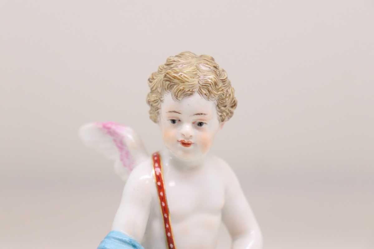 Amazon.co.jp: オールドマイセン Meissen 戯言の天使 郵便配達員