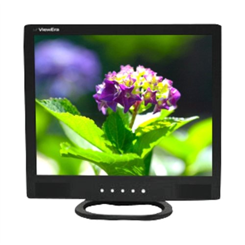 V172BN-B LCD Security Monitor, Black, 17" Diagonal Screen Size, Maximum Resolution 1280x1024, Brightness 250 cd/m2, Contrast Ratio '1000:1, Response Time 5ms, Built-in Speakers 3W x 2