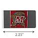 NCAA Siskiyou Sports Mens Maryland Terrapins Steel Money Clip One Size Team Color