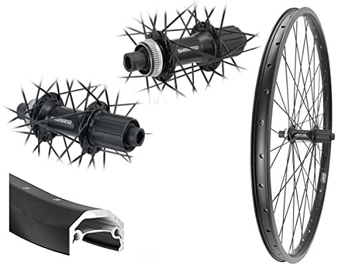 Bärwinkels 26' Hinterrad ANDRA40 Disc Shimano TC500 Industrielager Boost Steckachse 12mm Centerlock 148mm