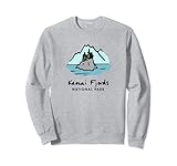 vacanze in famiglia design - retro kenai fjords national park felpa