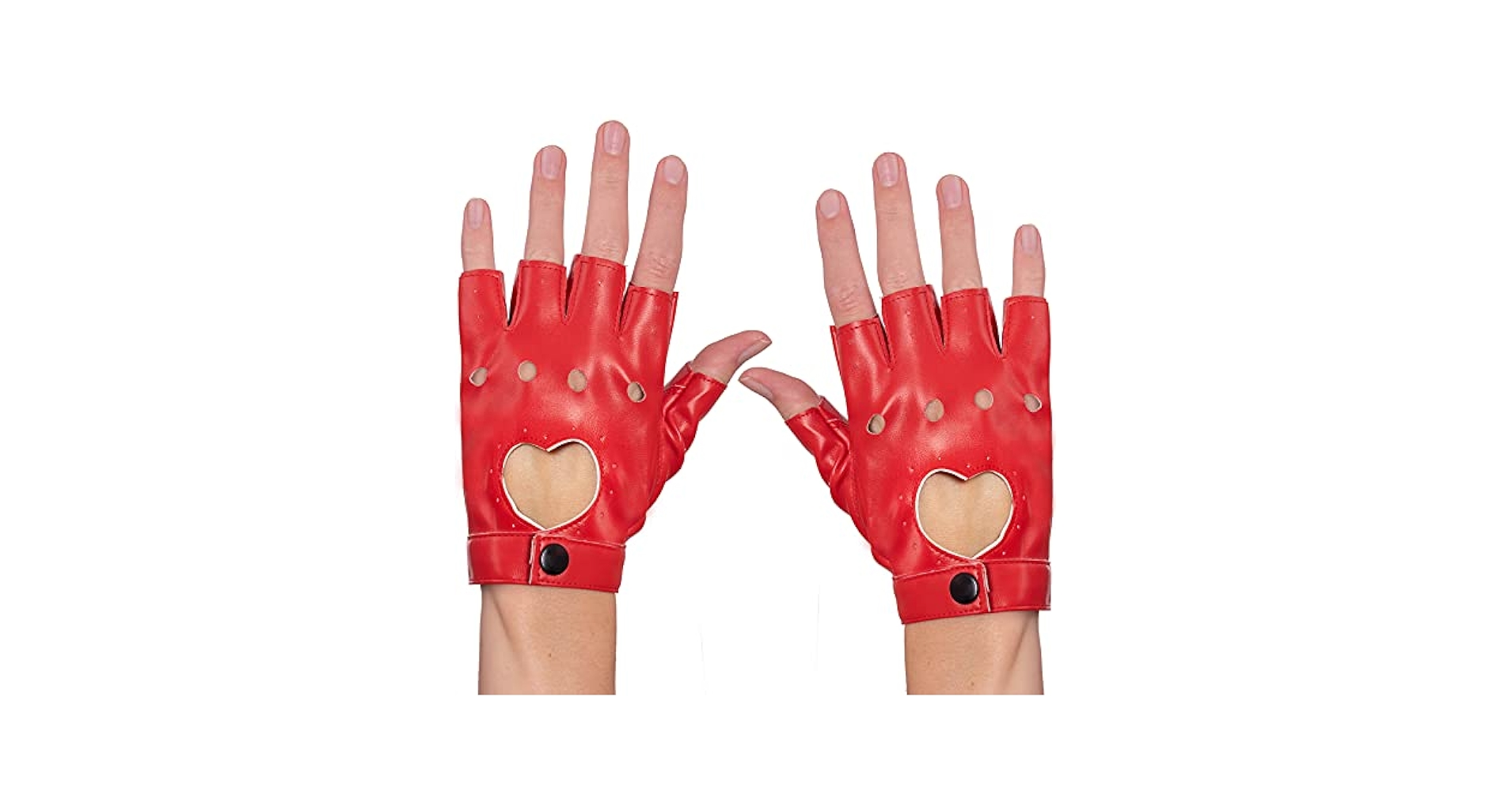 Amazon.com: Skeleteen Fingerless Biker Jazz Gloves - 80s