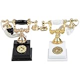 entable mobiliario telefono Accesorio para teléfono vintage: es un gran juguete para fiestas infantiles, día de los niños, cumpleaños, Navidad y vacaciones.